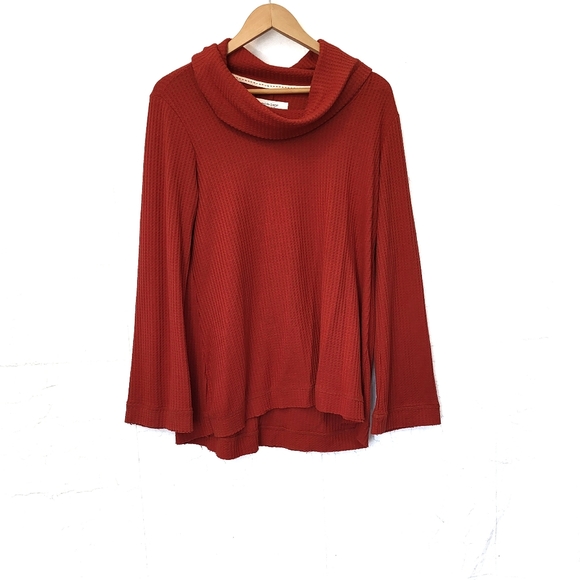 Work shop waffle knit top - Picture 1 of 3